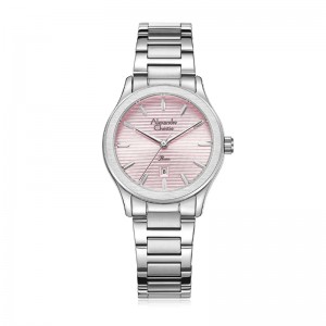 Alexandre Christie AC 8701 Silver Pink Lady LDBSSPN